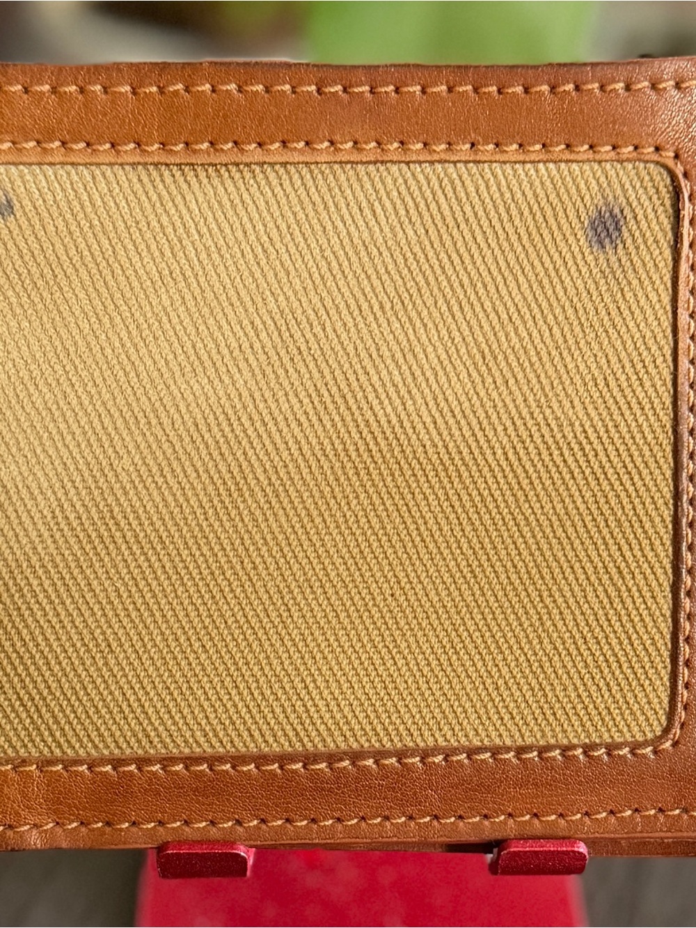 C.C. Filson Rugged Twill Outfitter Packer Wallet - Picture 2 of 4